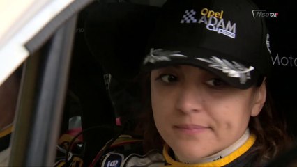 Charlotte Berton Championne de France des Rallyes Féminin