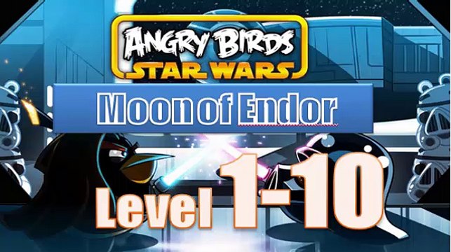 Angry Birds - Star Wars - Moon of Endor - Level 1 - 10 - Gameplay Walkthrough
