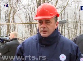 Icicle Crashes On The Guys Head In The Middle Of An Interview