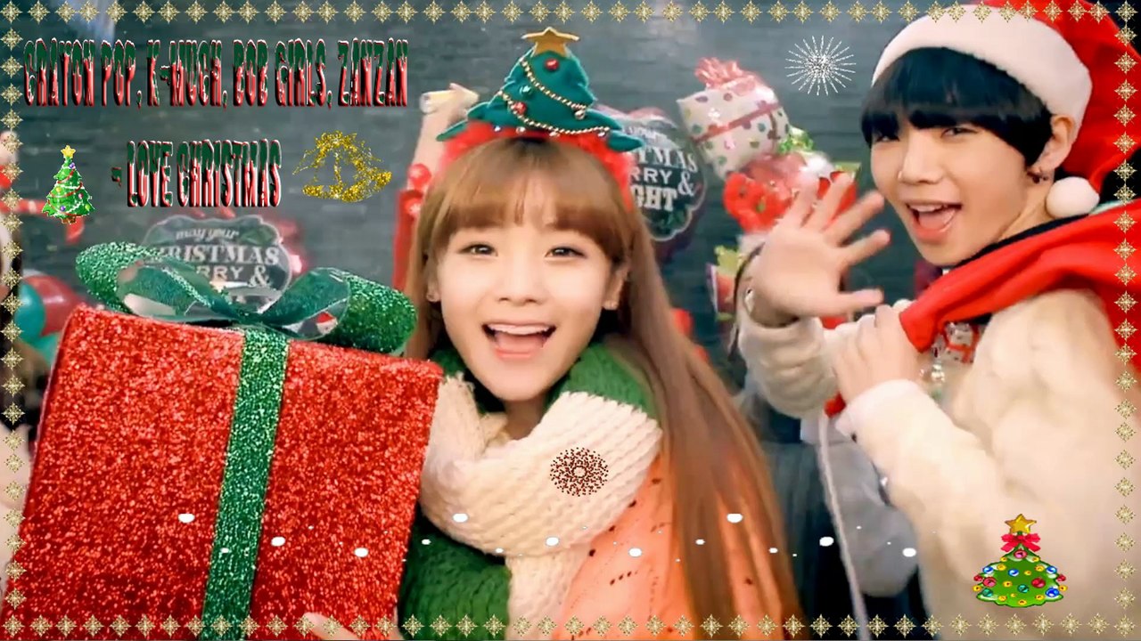 Crayon Pop, K-MUCH, Bob Girls, ZanZan - Love Christmas MV HD k-pop [german Sub]