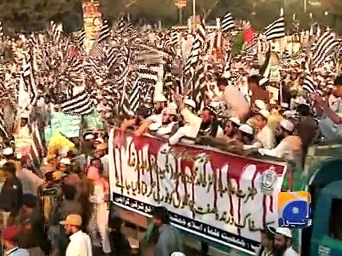 Karachi: JUI-F Demonstrates Protest Against Khalid Soomro's Killing-Geo Reports-05 Dec 2014