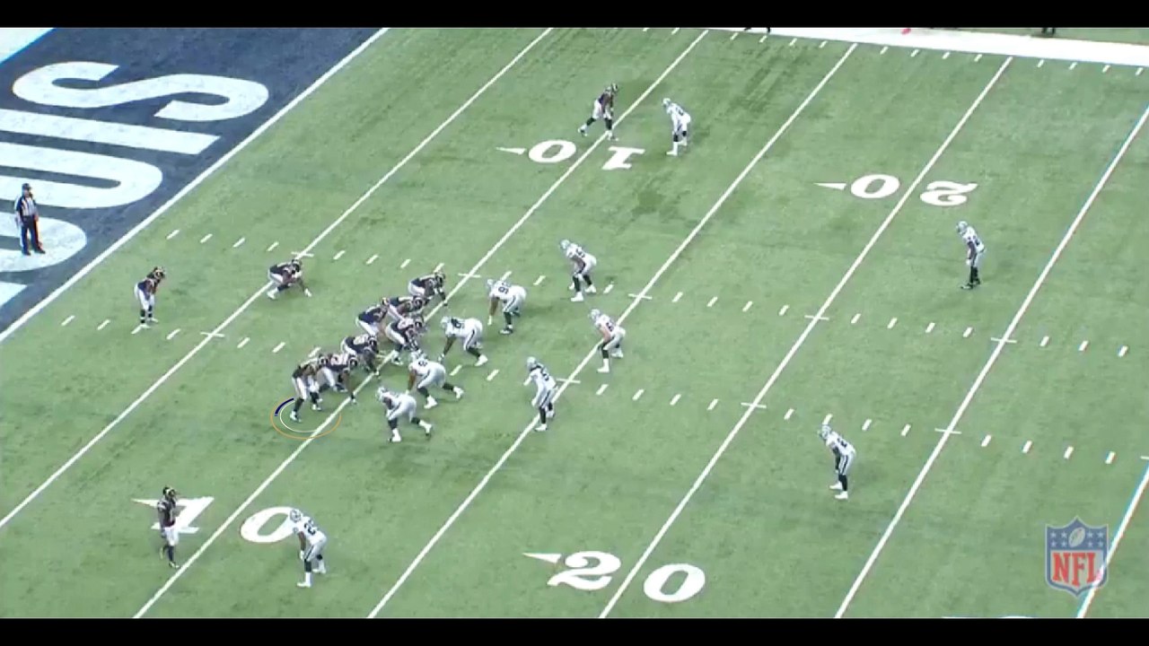 Tabeau Noir football américain - Touchdown de Tre Mason