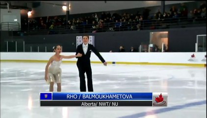 Janie Rho /Vali Baimoukhametova - Pre-Novice Free Dance (REPLAY)