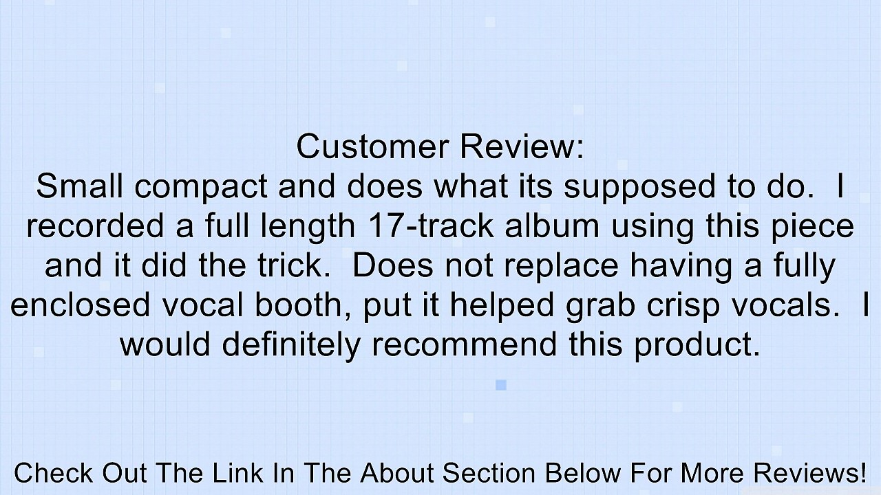 sE Electronics Reflexion Filter X Review