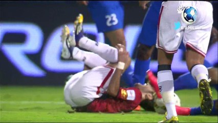 احتفالية جمهور الهلال بنواف العابد بالدقيقة 24 في مباراة الرائد | HD