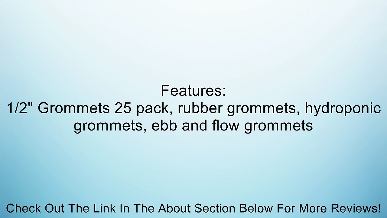 Grommets 1/2" 25 pack Review