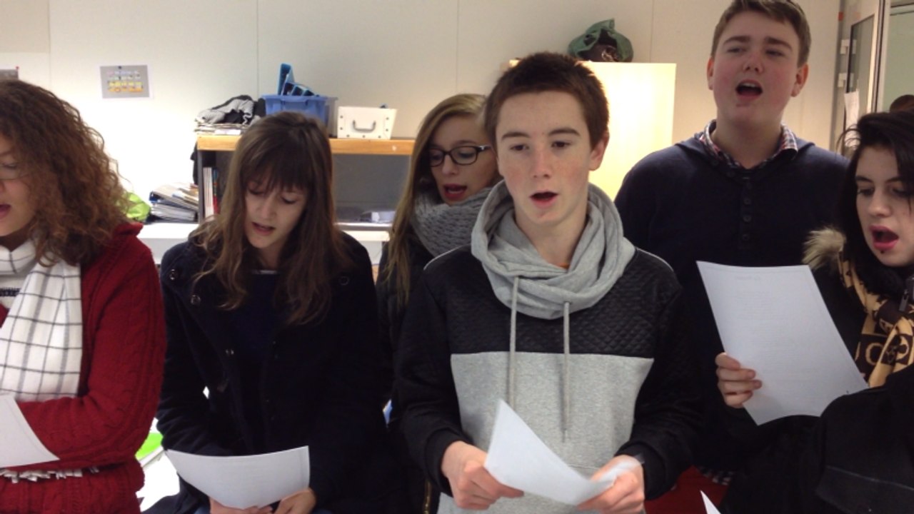 Les collégiens d'Anne-Frank à l'heure de la Grande Guerre