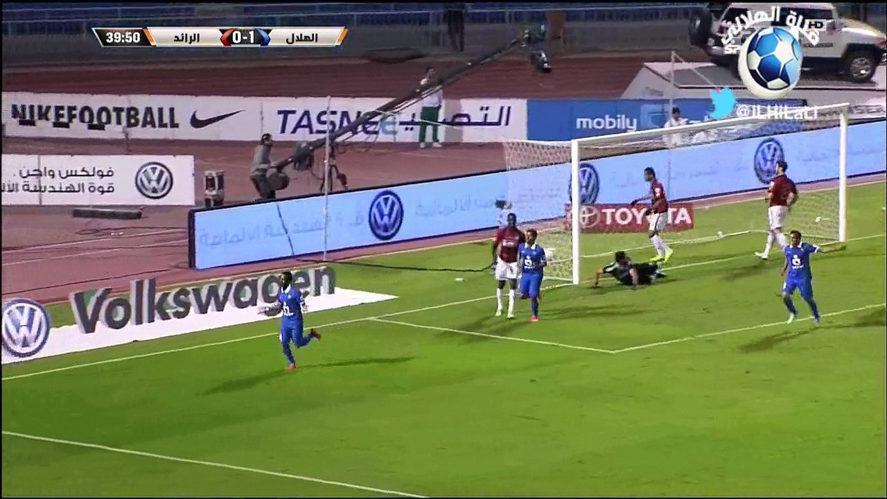 هدف نواف العابد الاول امام الرائد | دوري عبداللطيف جميل 2015 | HD