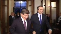 Başbakan Davutoğlu Yunanistan Başbakanı Samaras ile Görüştü -2