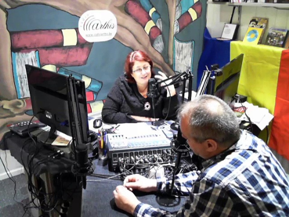 Interviu Radio Arthis, cu Catalin Maximiuc -RRI in studioul Radio Arthis- 05 décembre 2014 -ro.