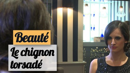 Le chignon torsadé - Tuto coiffure
