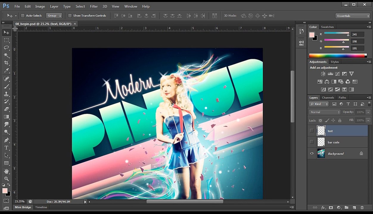 Digital tutors Photoshop Training Course Part-8 ( Understanding Photoshop’s rulers, grids, and guides)