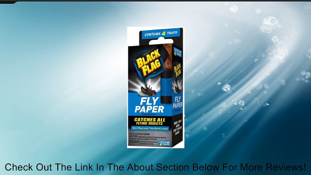 Black Flag Fly Paper Insect Trap Review