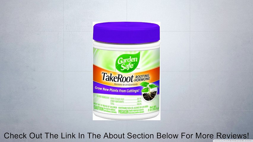 Garden Safe Take Root Rooting Hormone 2 Ounce Review Video