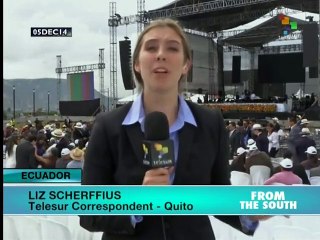 Lat-Am heads of state in Quito for UNASUR HQ inauguration