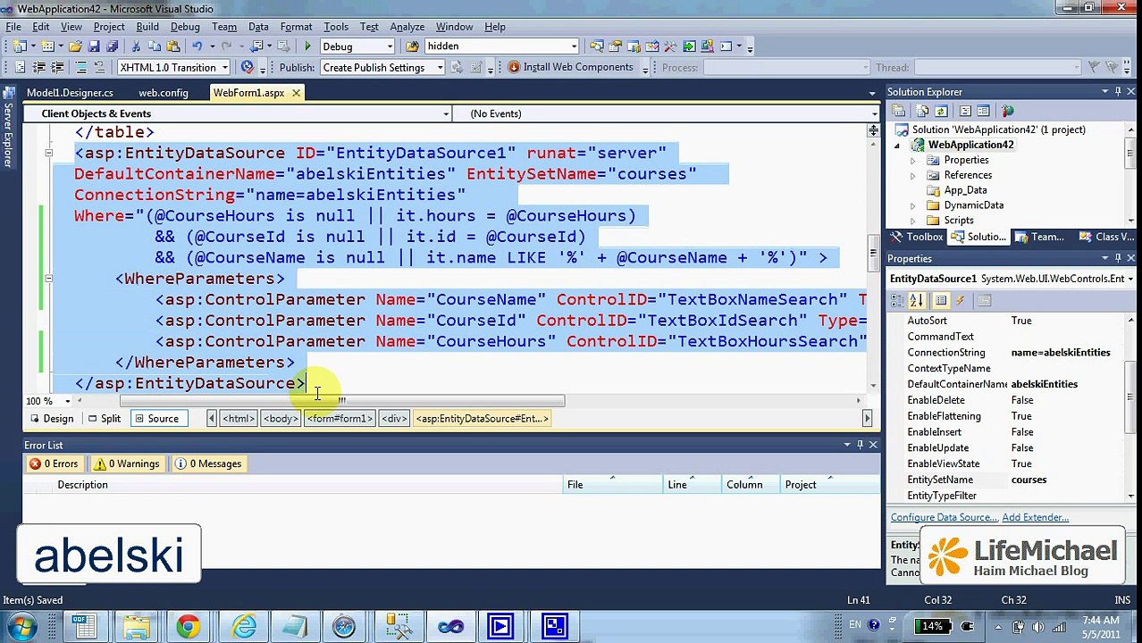 ASP.NET Entity Framework Simple Search Query