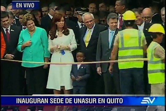 Inauguran sede de la Unasur en Quito