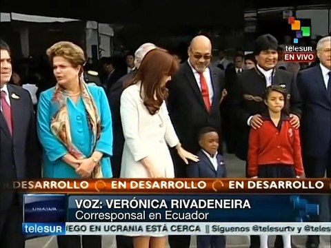 Presidentes miembros de UNASUR develarán estatua de Kirchner