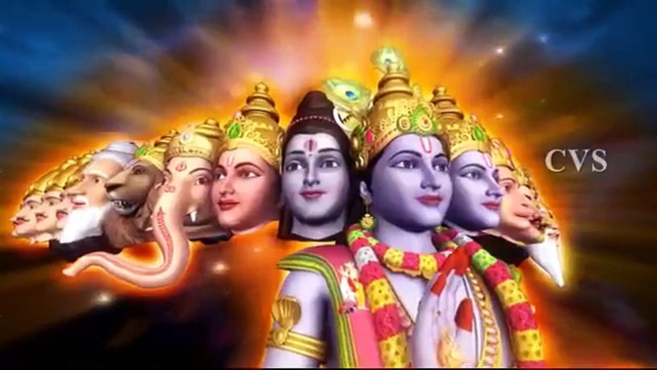 Hare Rama Hare Krishna god songs 2 -  3D Animation Video hare Krishna hare Rama bhajan songs.mp4