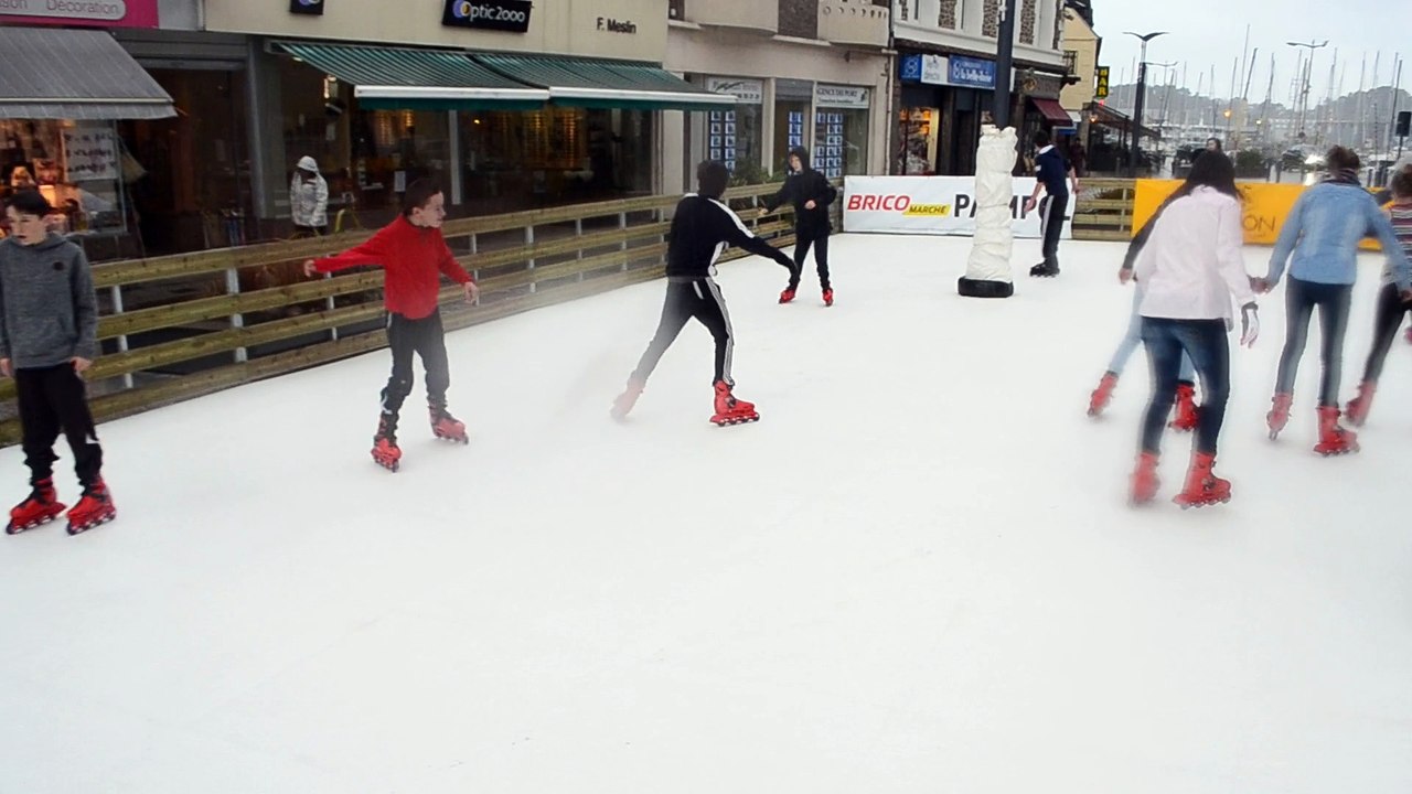 Patinoire de Paimpol,deuxième classe de 4ème avec le collège saint-joseph. 05/12/2014