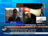 EE.UU.: más de 150 personas han sido arrestadas durante marchas en NY