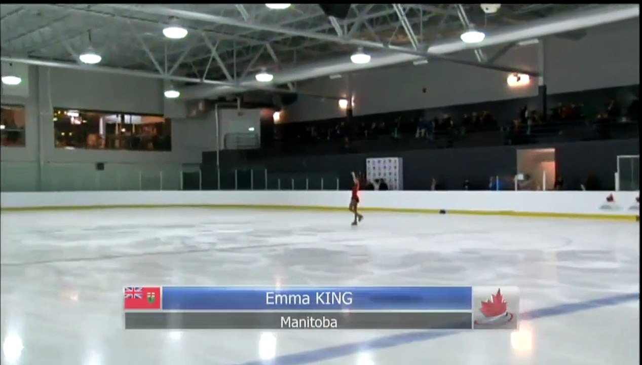 Emma King - Pre-Novice Women Short Program (REPLAY)