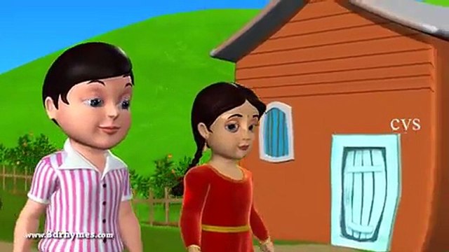 Jack and Jill went up the hill - 3D Animation English Nursery rhyme for children.mp4