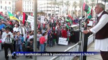 Libye: manifestation contre le gouvernement de Tobrouk