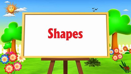Learn Shapes For Children - 3D Animation learning shapes Song for children.mp4