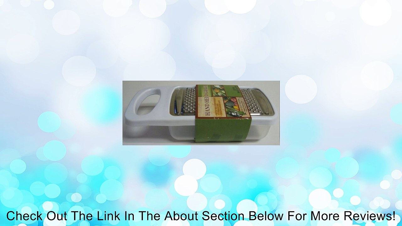 Hand Held Grater Review