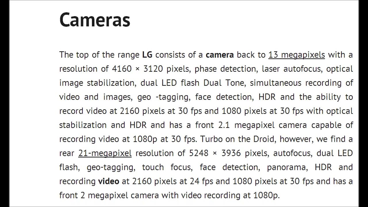 Motorola Droid Turbo vs LG G3