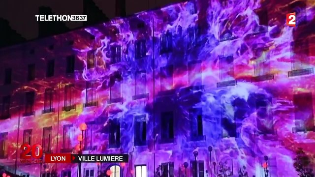 Lyon : ballets féériques et grandes fresques pour la traditionnelle Fête des lumières