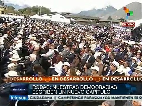 Mensaje de Mauricio Rodas en la inauguración de la sede de UNASUR
