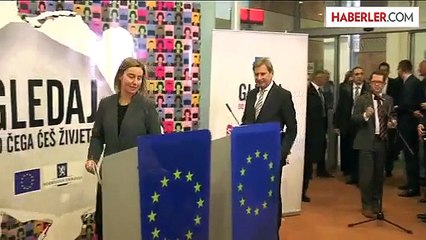 AB Dışişleri Yüksek Temsilcisi Mogherini, Bosna Hersek'te