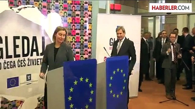 AB Dışişleri Yüksek Temsilcisi Mogherini, Bosna Hersek'te