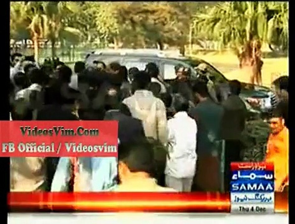 Youth Chants GO NAWAZ GO in Hamza Shabhaz Presence in Lahore_(new)
