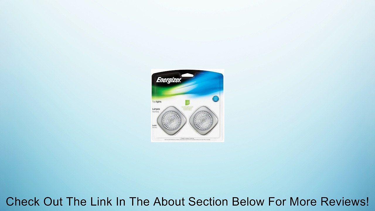 ENERGIZER EVAL33A2 TAP LIGHT (2 PK) Review