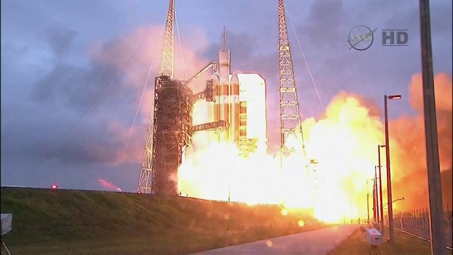Launch of Orion EFT-1 on Delta IV Heavy, The First Step to Mars