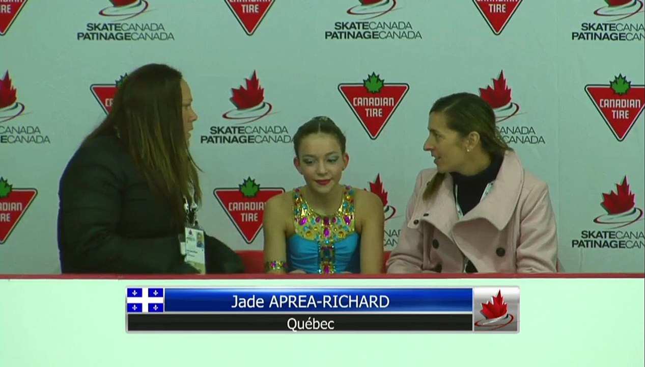 Veronique Boudreau - Pre-Novice Women Short Program (REPLAY)