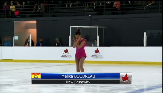 Malika Boudreau - Pre-Novice Women Short Program (REPLAY)