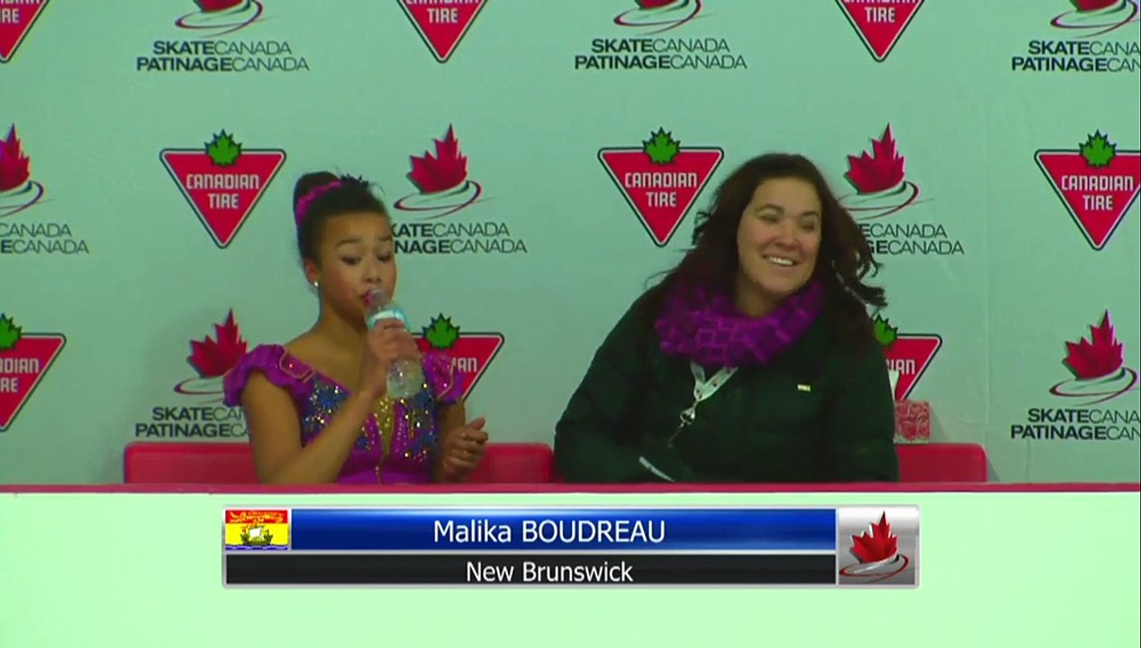 Sarah-Maude Blanchard - Pre-Novice Women Short Program (REPLAY)