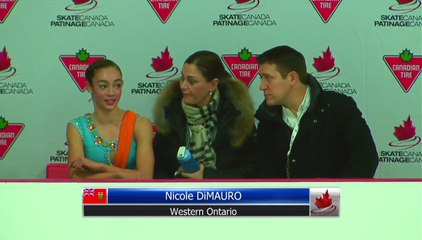 Danae Russell - Pre-Novice Women Short Program (REPLAY)