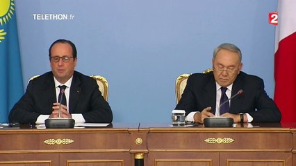 Hollande demande à Poutine "un processus de désescalade" en Ukraine