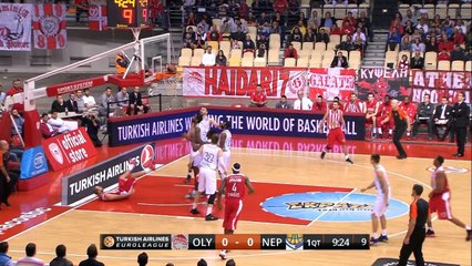 Highlights: Olympiacos Piraeus-Neptunas Klaipeda