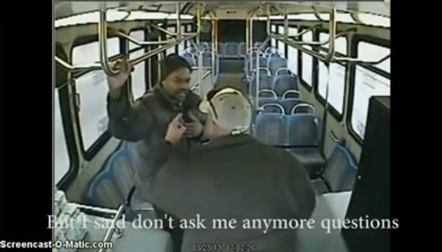 Un chauffeur de bus tabasse un passager car il est trop bavard! Fallait pas l’énerver!