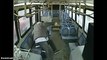 Angry Bus driver punches passenger because he asked too much questions!