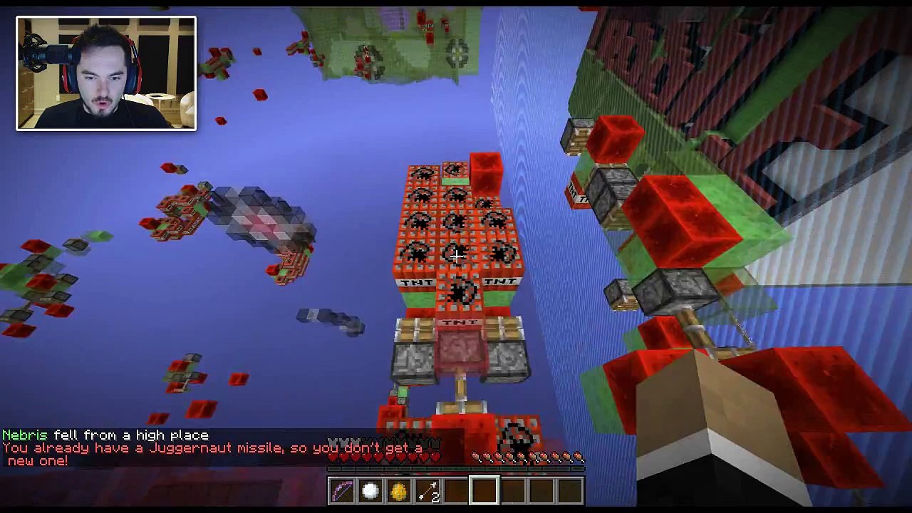 Minecraft  BLASTING OFF - SethBling and Cubehamster's Missile Wars!