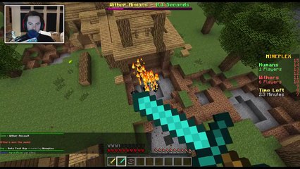 Minecraft  I AM THE WITHER BOSS - Wither Assault Mini Game