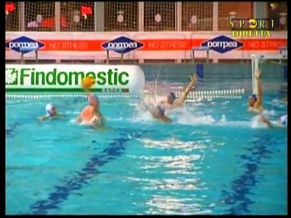 Guillermo Molina 5 goals vs Posillipo water polo