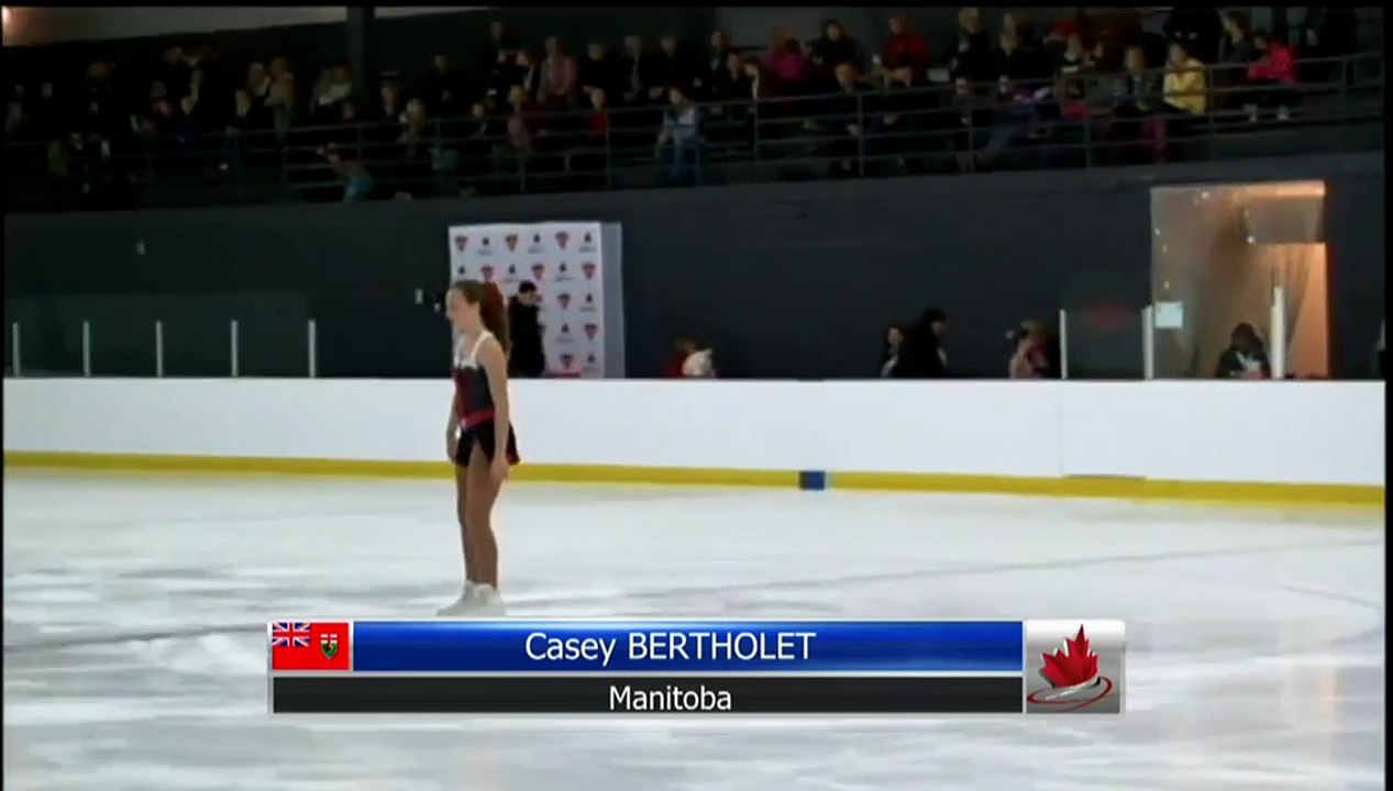 Casey Bertholet - Pre-Novice Women Short Program (REPLAY)